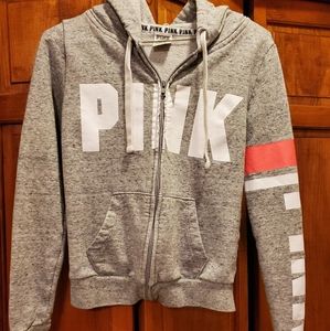 PINK ZIP UP